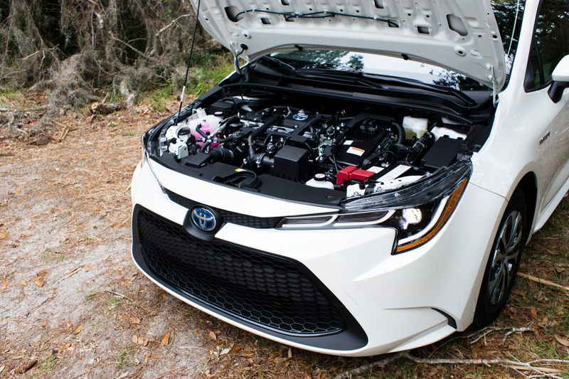Illustration for article titled The 2020 Toyota Corolla Hybrid Has Killed the Prius and Stands Atop Its Grave